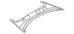 Genuine Audi Cowl Grille Panel 423-819-401-B-01C. Fixed Price $158.09.