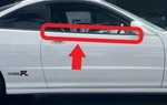 Honda Genuine Integra DC2 Molding Assy, Fr. Door R/l 72410-ST7-003 72450-ST7-003. Fixed Price $223.00.