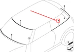 Mini F56 Left Side Panel Mount Rail Trim Strip 51377300023 No Duties. Fixed Price $40.15.