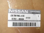 Genuine Oem Nissan 91761-4RA3A Left Roof Molding 2016-2020 Maxima. Fixed Price $507.00.
