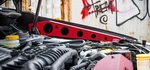 Grimmspeed Fender Shroud Subaru 2015+ Wrx/sti (red) Jdm Show Car Modified. Fixed Price $99.18.
