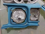 1971-72 Chevy Chevelle Ss Malibu Driver Side Headlight Housing Fender Extension. Fixed Price $150.00.