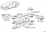 Oem Genuine Toyota Reardoor Outside Moulding Black 75075-50050-C0 75076-50050-C0. Fixed Price $494.48.