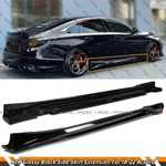Acr Crystal Black Pearl Add Side Skirt Extensions For 2018-2022 Honda Accord. Fixed Price $169.99.