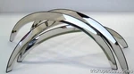 Fender Trim For Honda Civic 2/3DR 92-95 Mirror Polished Stainless Steel Set Of 4. Fixed Price $131.95.