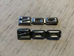Dodge 200 Truck Emblems Mopar Fender. Fixed Price $9.50.