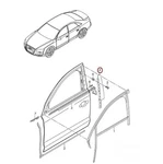Audi A8 D4 Front Left Door B-pillar Trim 4H0837901B5FQ No Import Duties To. Fixed Price $138.12.