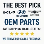 Genuine Front Bumper Air Curtain Ducts Lh & Rh For 16-18 Kia Optima 86568D4000. Fixed Price $25.10.