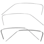 1965 1966 Mustang Fastback Roof Drip Rails & Moldings 4 Pcs Set. Fixed Price $349.99.