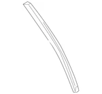 Genuine Nissan Wheel Arch Molding 788A1-6GA0A. Fixed Price $285.62.