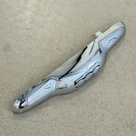 2012-2017 Fiat 500 Rear Trunk Chrome Molding Trim Handle Hatch Latch Tailgate. Fixed Price $140.00.