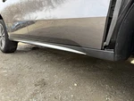 2017-2020 Acura Mdx Passenger Rocker Moulding Gray With Chrome Molding Scratches. Fixed Price $180.00.