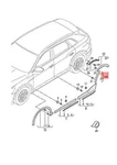 Audi E-tron Gea Gen Wheel Cover Door Primed 4KE854819AGRU 19-19 No Duty. Fixed Price $78.83.