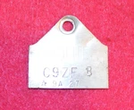 1969 Ford Mustang MACH1 Grande Cougar XR7 Orig 351W 2V A/t Carburetor Tag C9ZF-B. Fixed Price $79.00.