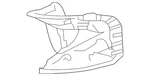 Genuine Mitsubishi Mount Bracket 8321A137. Fixed Price $23.77.