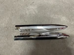 Used 52 Ford Crestline Customline Front Fender Moldings Pair. Fixed Price $79.00.