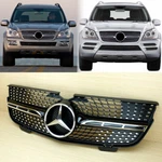 Fit Mercedes Benz Gl-class X164 GL320 GL350 GL450 Gloss Black&chrome Front Grill. Fixed Price $207.10.