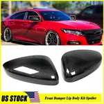 Real Carbon Fiber Side Mirror Cover Replacement For Honda Accord 18-22 W/o Light. Fixed Price $116.00.