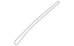 Genuine Hyundai Side Molding 86132-3M000-AT. Fixed Price $164.69.