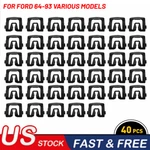 Ford Windshield & Rear Window Trim Molding Clips- 1964-1993- 20 #026. Fixed Price $10.44.