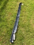 Tesla Model Y Right Skirt Lip Splitter Carrier Cover 2020-2024 1497745-00-B Oem. Fixed Price $145.00.