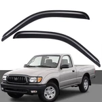 Tape-on Window Visor Rain Guard Fits 1995-2004 Toyota Tacoma Regular Xtracab. Fixed Price $39.97.