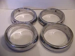 1963 Chrysler Headlight Rings Bezels Newport Yorker 300 #2276464 2276465. Fixed Price $124.98.