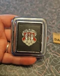 Used 1980'S? Oldsmobile Trunk Lock Cover Emblem Flip Lid Deck Gm 20524502. Fixed Price $50.00.