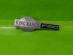 04-08 Ford F150 King Ranch Tailgate Emblem Oem 4434-13. Fixed Price $22.00.