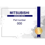 Genuine Mitsubishi Moulding Front Door Window Belt Line Left - Part # MR920417 (. Fixed Price $209.65.