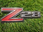 Camaro Z/28 Emblem Badge Logo Part # 3982067 Oem Vintage Chevrolet Chevy Red Gm. Fixed Price $39.99.