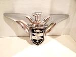 1955 1956 Chrysler Imperial Header Grill Trim Emblem 1599125 Very Nice. Fixed Price $324.95.