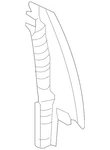 Genuine Volkswagen Trim 17A-837-901-9B9. Fixed Price $39.24.