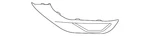 Genuine Mitsubishi Lower Trim 6407A273. Fixed Price $99.53.
