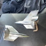 1957 Chevrolet Bel Air Hood Rocket Ornament Trim 3738985 Hot Rat Gasser. Fixed Price $65.99.