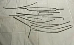 Mopar Lot Of Body Moldings Front Fender Trim Quarter Panel Moulding 1970?. Fixed Price $150.00.