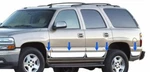 Stainless Steel 4" Rocker Panel Molding 10PC For Gmc Yukon Xl 2000-2004 Door. Fixed Price $302.39.