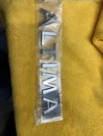 2007 2012 Nissan Altima Rear Tailgate Deck Lid Emblem Oem / 84895-JA000. Fixed Price $35.00.