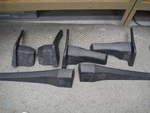 2019-2026 Ram 1500 Box Side Spat, Set Used Left, Right, Rear And Front.. Fixed Price $40.00.