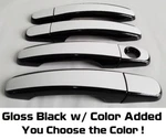 Custom Black & Color Door Handle Overlays 2010 - 2017 Gmc Terrain Pick Clr. Fixed Price $75.00.