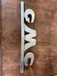 1948, 1949, 1950, 1951-54 Gmc Truck Grille Header Emblem Oem #2227865 (5 Window). Fixed Price $150.00.