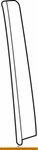 75762-60040 Toyota Moulding, Rear Door Window Frame, Front Lh 7576260040, New Ge. Fixed Price $41.21.