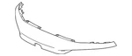 Genuine Honda Garnish Front New Oem 71111-T20-A01ZA. Fixed Price $492.50.