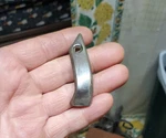1970-76 Plymouth Valiant/dart Front Rh? Windshield Pillar Vinyl Top Chrome Piece. Fixed Price $25.00.