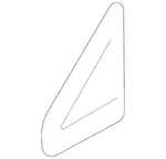 Genuine Volkswagen Applique 2GJ-837-902-A-9B9. Fixed Price $18.78.