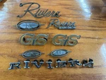 1974 Buick Riviera Gs Emblem Lot Donk. Fixed Price $179.99.