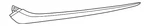 Genuine Honda Headlight Molding 33102-3D4-A01. Fixed Price $52.95.