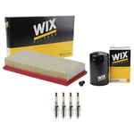 Wix Engine Air Oil Filters & Ngk Spark Plugs Kit For Audi 4000 1.7L L4 Sohc. Fixed Price $60.95.