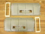 Pair 1979-80 Cadillac Fleetwood Rh Lh Front Door Panel Trim Pads Lt. Slate Gray. Fixed Price $199.95.