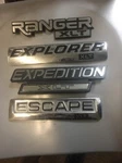 Ford Ranger, Explorer, Expedition And Escape Xlt Emblem Name Plate. Fixed Price $29.99.